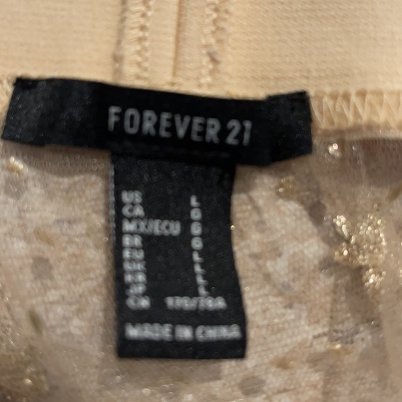 - Forever 21 sparkly holiday skirt. Nwt - Picture 10 of 12
